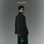 EVD1 Half Zip Polo Shirt #Black [GOOPI-26AW-SEP-02]