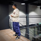 RIPPLE BALLOON PANTS #Blue [SS25-B03]