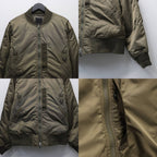 TECH 2WAY MA-1 DOWN JACKET #BROWNKAHKI [BW-40025W]
