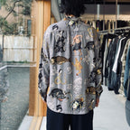 百鬼夜行 shirt L/S #Gray [BV-SH2600230]