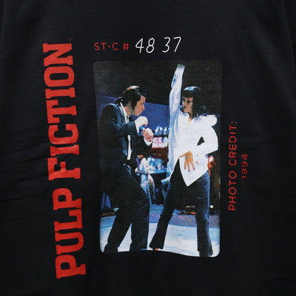 PULP FICTION | CREW NECK SWEAT SHIRT ( TYPE-3 ) #BLACK [PF-WM-SS06]