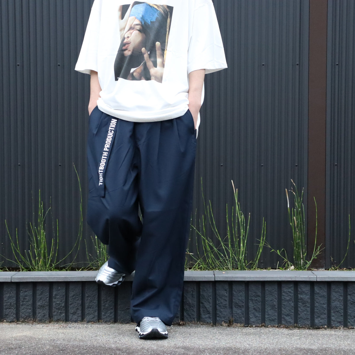 BAGGY SLACKS #Navy [FW26-B11]