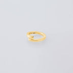 Square Ring -Thin- -Gold- #GOLD [XOR088G]