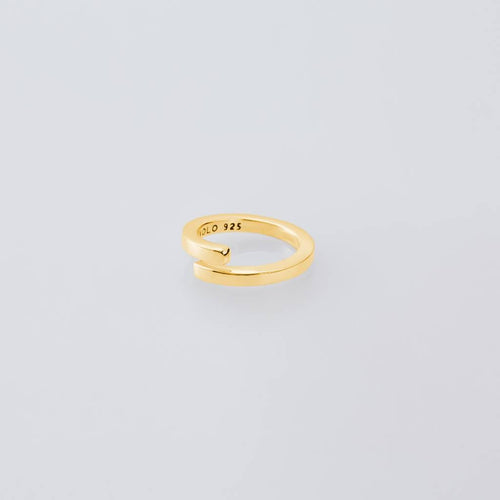 Square Ring -Thin- -Gold- #GOLD [XOR088G]