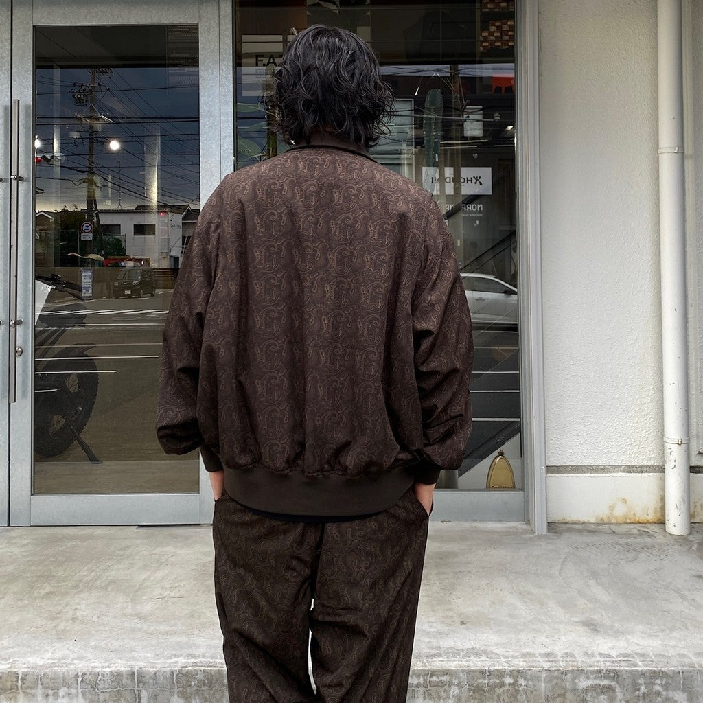 TECH MIL DECK JACKET PAISLEY #BROWN [BJ-32024]