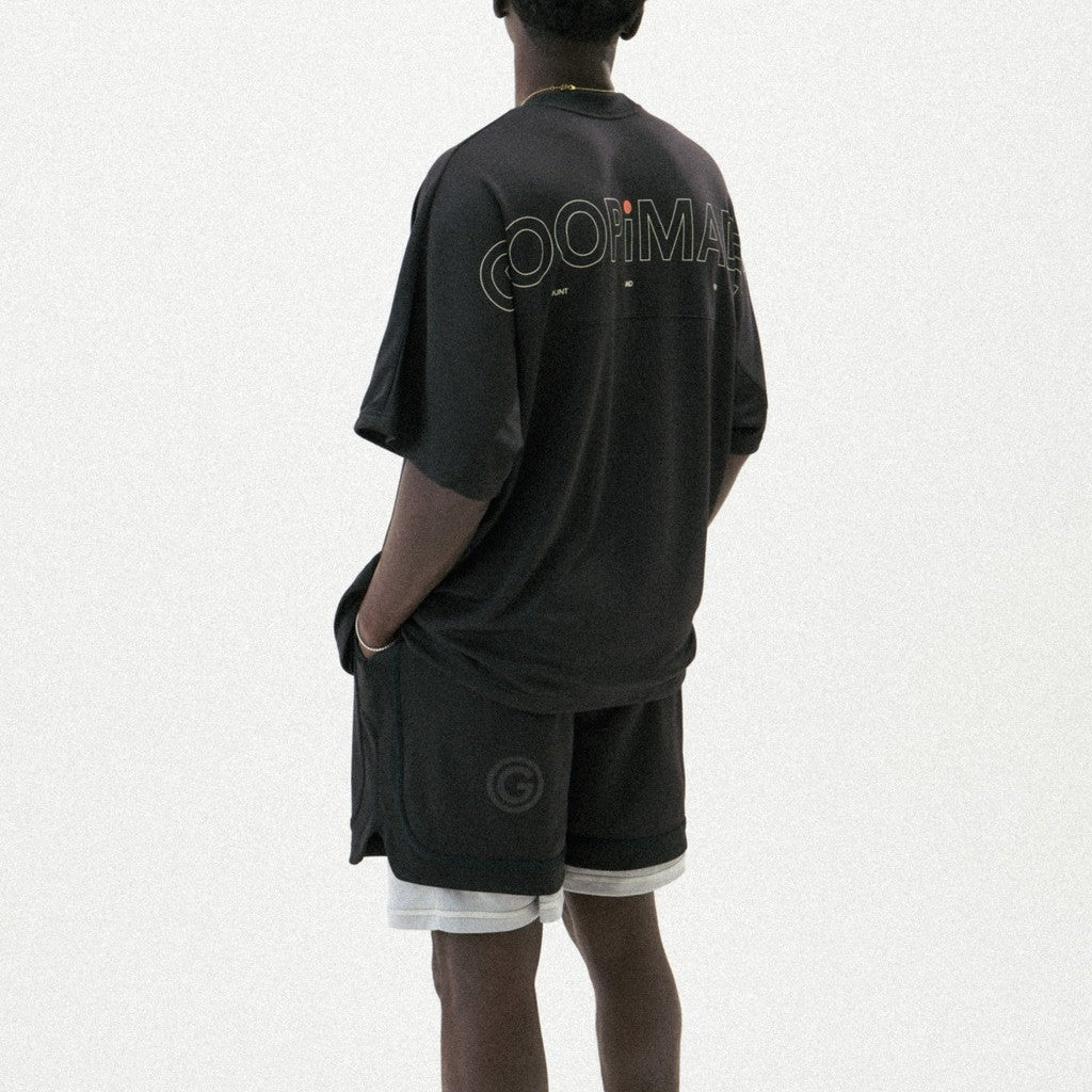 "Rve-S3" Riverside Track Shorts #SHADOW [GOOPI-24SS-MAY-01]