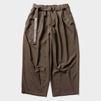 TRO BAGGY SLACKS #Charcoal [SU26-B09]