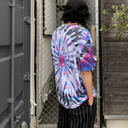 HIGHTIMES | 紮染圓領 T 卹 - 型號 3- #ONE [HIGHTIMES-WM-TD04-B]