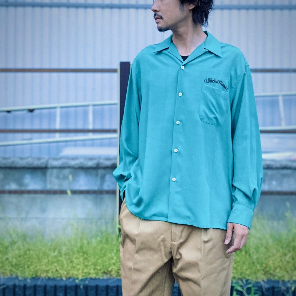 50'S SHIRT L/S ( TYPE-3 ) #GREEN [25FW-WMS-OC03]