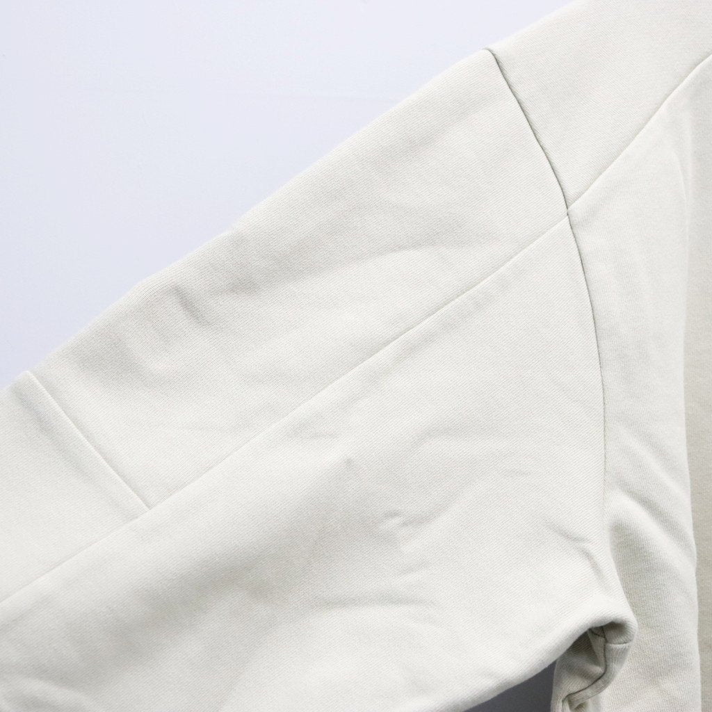 DIAGONAL RAISED FLEECE CREWNECK LENS SWEATSHIRT #SILVER BIRCH 120 [21CMSS713A-005086W-26FWP]