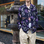 百鬼夜行 shirt L/S #Navy [BV-SH2600230]