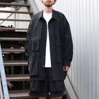 PERTEX UTILITY LONGLINE SHIRT #BLACK [FPA02261U0004]