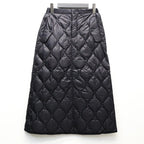 MILITARY SNAP BUTTON DOWN SKIRT（SOFT SHELL） #BLACK [TAION-W150LSSKML-1]