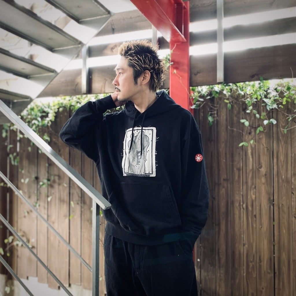 AS 5d_or HOODY #BLACK [CES27CS04]