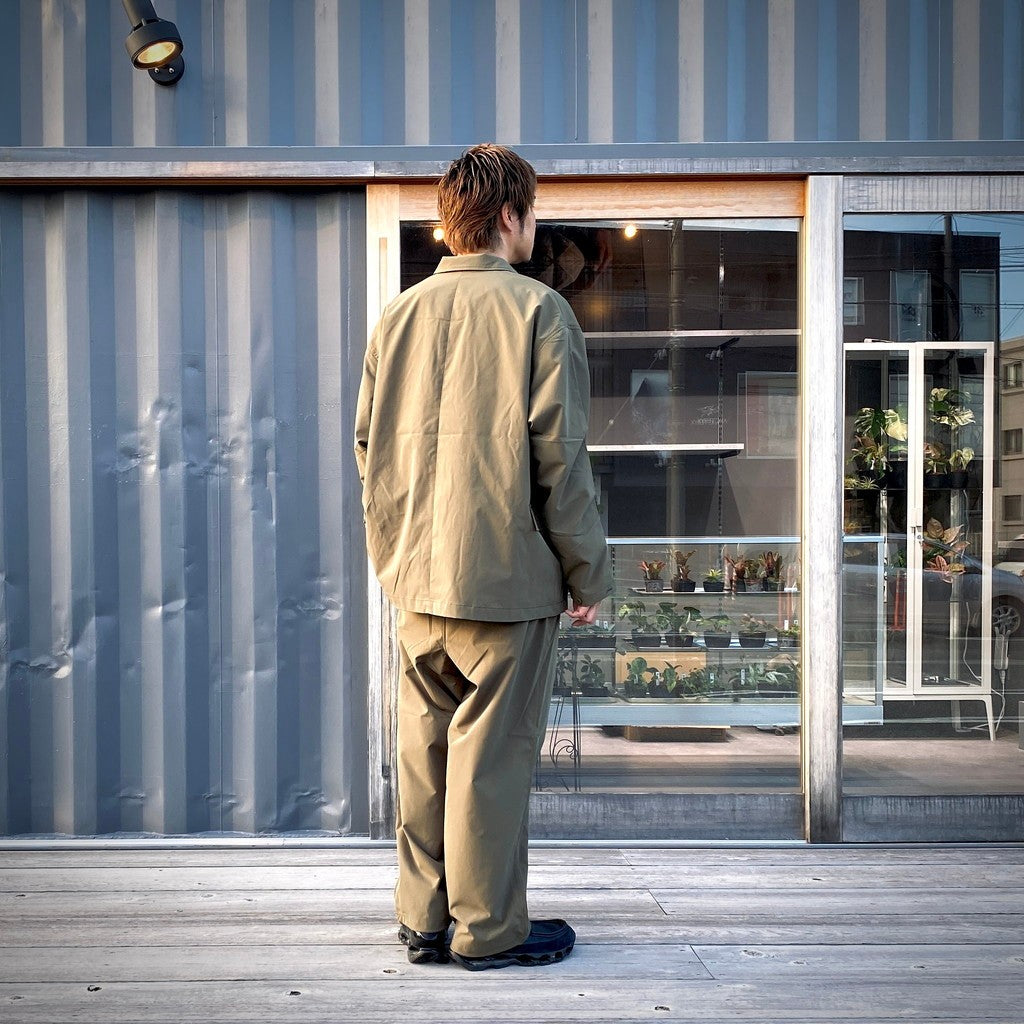 TECH LOOSE 2B JACKET RIPSTOP #OLIVE [BJ-30025W]