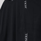 STRAIGHT UP S/S T-SHIRT - Quick Drying - #Black [SU25-T05]