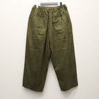 SUEDE BAGGY PANTS #Olive [FW25-B12]