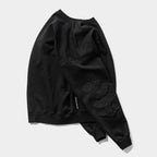 DELUXE | DAMAGE CREW SWEAT #Black [20TH-SW02]