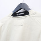 DIAGONAL RAISED FLEECE CREWNECK LENS SWEATSHIRT #SILVER BIRCH 120 [21CMSS713A-005086W-26FWP]