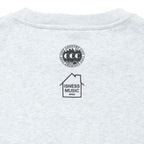 IS-NESS | SWEATSHIRT_HOUSE #ASH GRAY [CCC-263C007]
