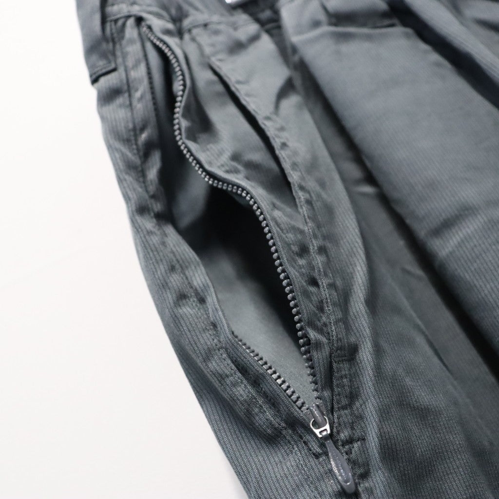 STRIPE BAGGY CARGO PANTS #Charcoal [SU26-B06]