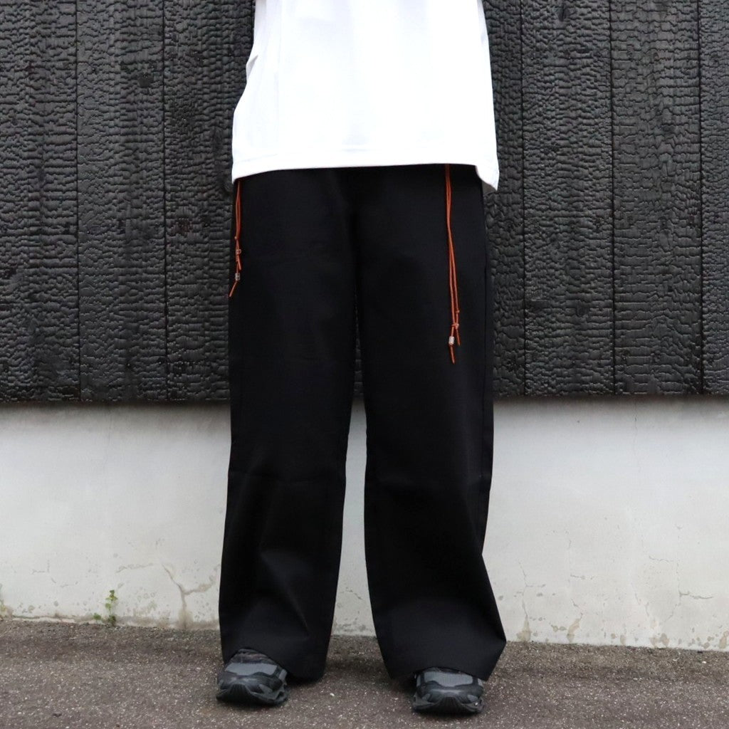 P1-S Black Pants-Standard #Black [GOOPI-26SS-JUL-02]