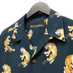 TIM LEHI | HAWAIIAN SHIRT S/S ( TYPE-2 ) #NAVY [26SS-WMS-HI04]