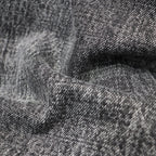 DENIM BAGGY PANTS #BLACK CHEMICAL [GH5S013D]