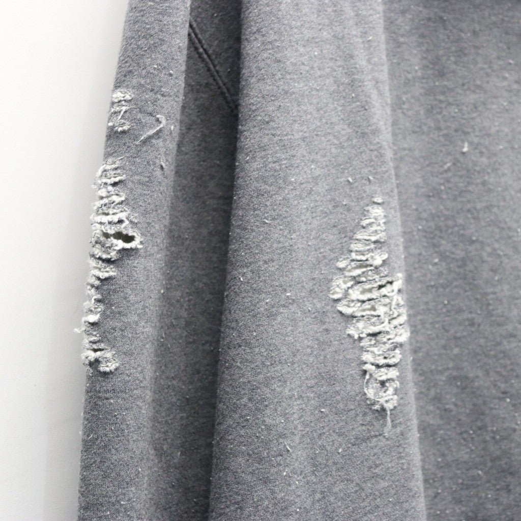 WORN-OUT 「RHCP ASTERISK」 HOODY #CHARCOAL [tl24f042]