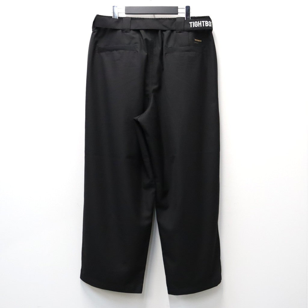 BAGGY SLACKS #Black [FW26-B11]