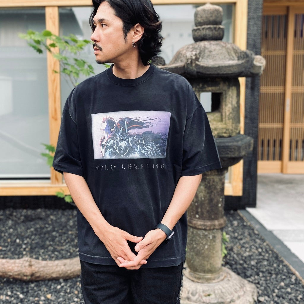 俺だけレベルアップな件 | S/S T-Shirt (MIZUSHINO) #BLACK [TOLM25AM001]