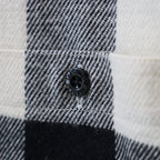 法蘭絨常規領襯衫 #白色 [24FW-WMS-RC01]