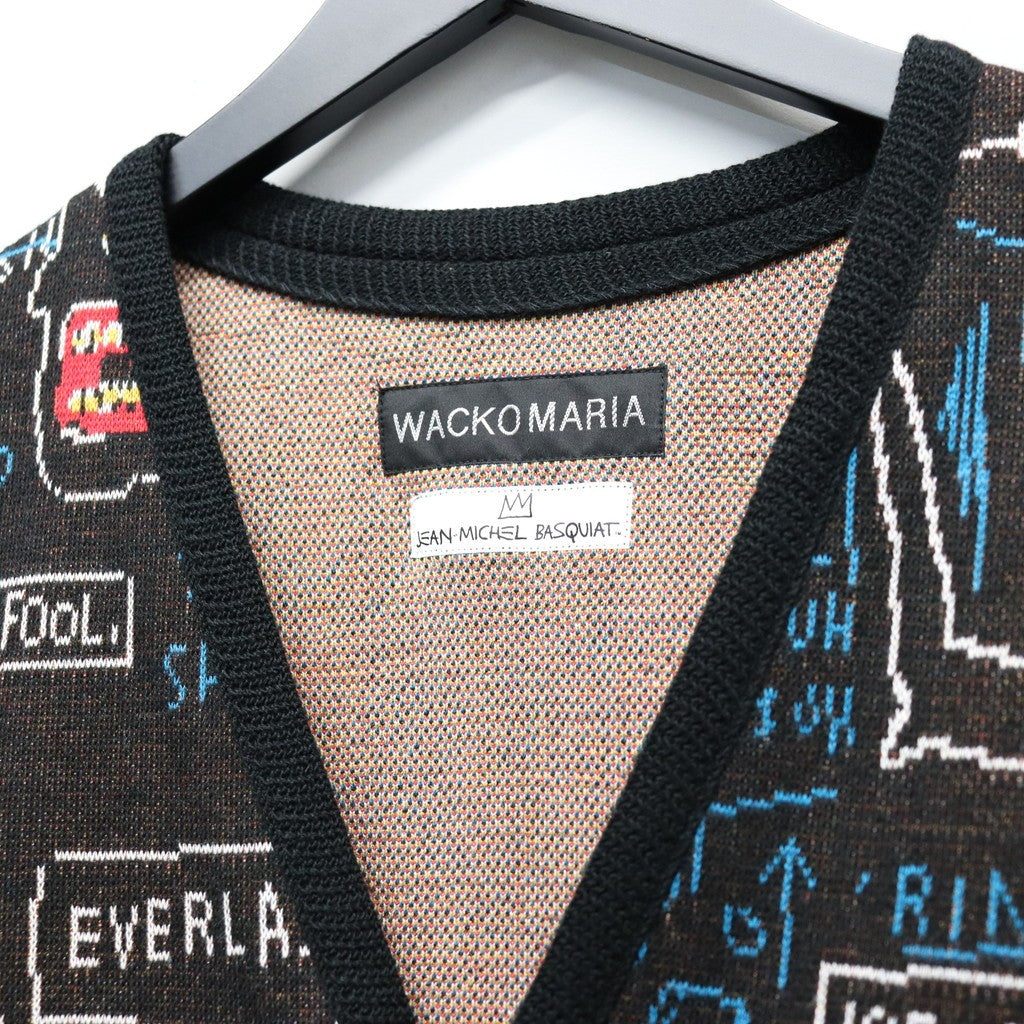 JEAN-MICHEL BASQUIAT | CARDIGAN ( TYPE-1 ) #ONE [BASQUIAT-WM-KN14]