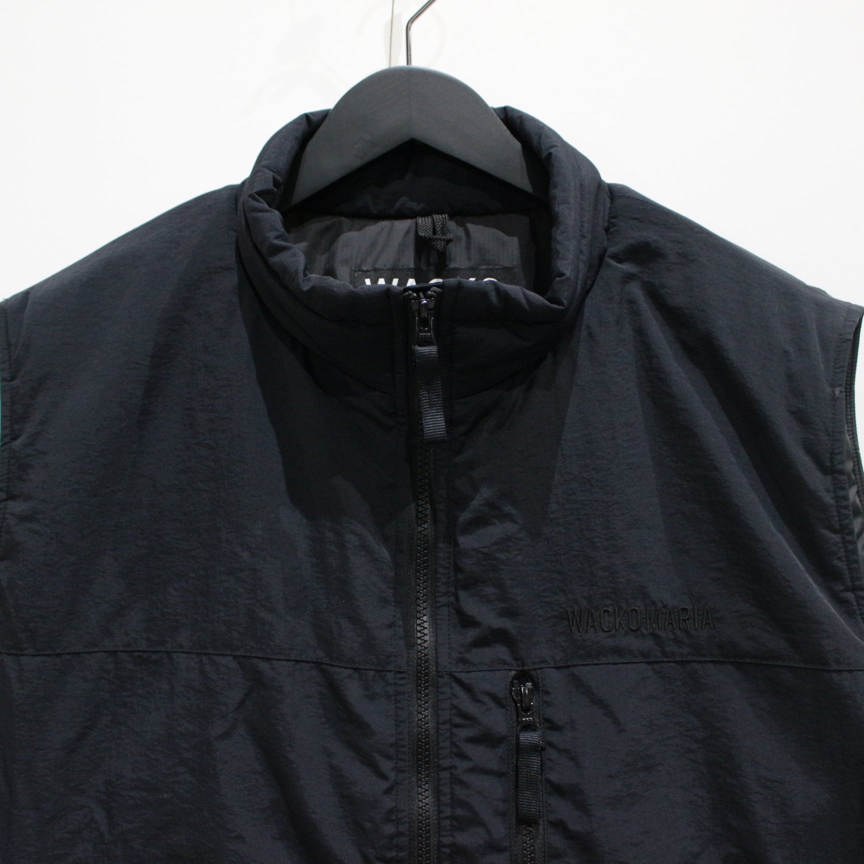 PADDING VEST #BLACK [23FW-WMO-OD05] - cocorozashi 三重県四日市市の