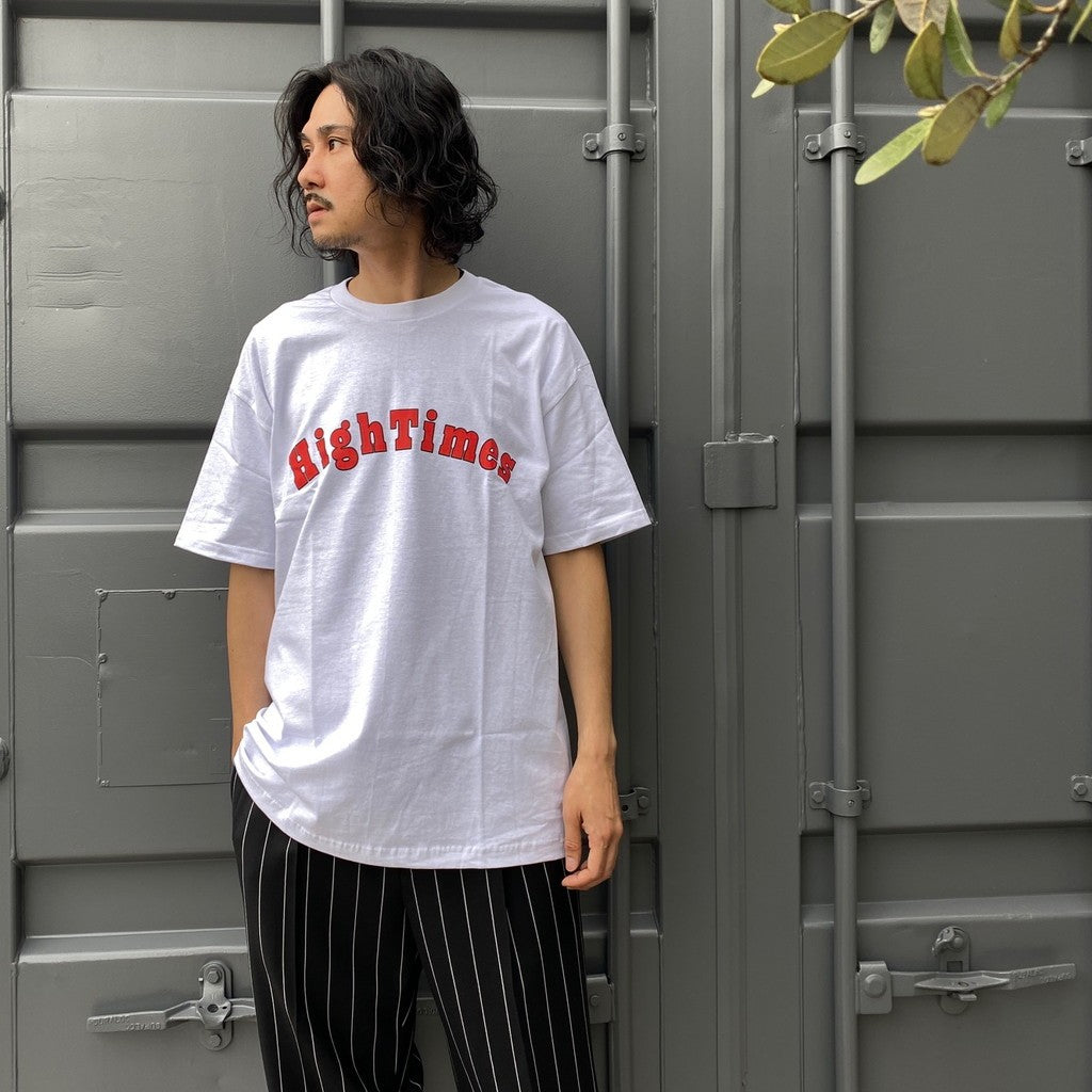 HIGHTIMES | CREW NECK T-SHIRT -TYPE 1- #WHITE [HIGHTIMES-WM-TEE01]