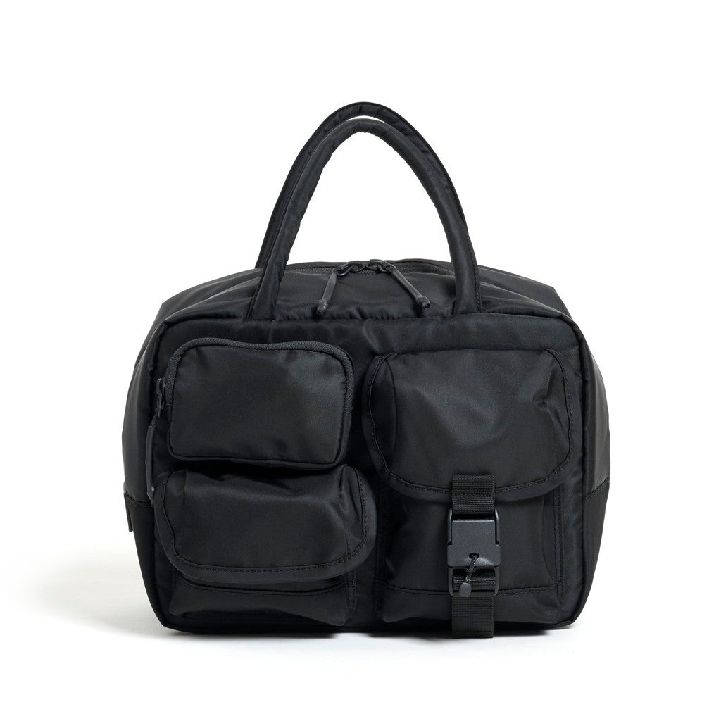 多口袋迷你波士頓包 #黑色 [BCL-82]