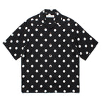 HAWAIIAN SHIRT S/S -TYPE 3- #BLACK-WHITE [24SS-WMS-HI03]