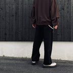 P1-T Black Pants-Tapered #Black [GOOPI-26SS-JUL-03]