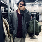 MOHAIR CARDIGAN -TYPE 1- #GRAY [23FW-WMK-KN07]