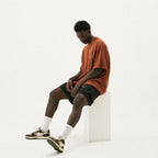 "Rve-S3" Riverside Track Shorts #純黑色 [GOOPI-24SS-AUG-04]