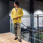 DOUBLE PLEATED TROUSERS #GRAY [23FW-WMP-TR06]