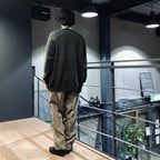 MOHAIR CARDIGAN -TYPE 1- #GREEN [23FW-WMK-KN07]