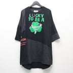 PUZZLE TEE F #BLACK [C2647909F]