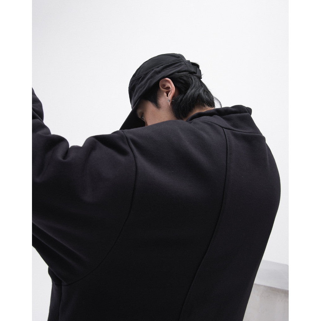 G7-S1「Anchorite」中 H 罩衫 #BLACK [GOOPI-23AW-JAN-02]