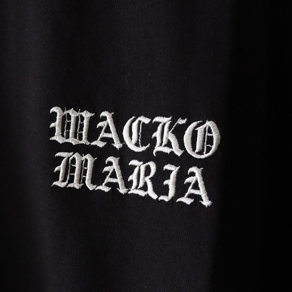 CREW NECK LONG SLEEVE T-SHIRT (TYPE-2) #BLACK [24FW-WMT-LT05]