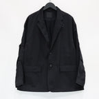 TECH LOOSE 2B JACKET TWILL #BLACK [BJ-56025]