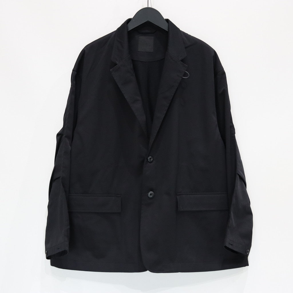 TECH LOOSE 2B JACKET TWILL #BLACK [BJ-56025]