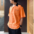 THE PHOENICIAN SCHEME | S/S HAWAIIAN SHIRT ( TYPE-6 ) #ORANGE [TPS-WM-HI06]