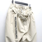 TRO BAGGY SLACKS #Greige [SU26-B09]