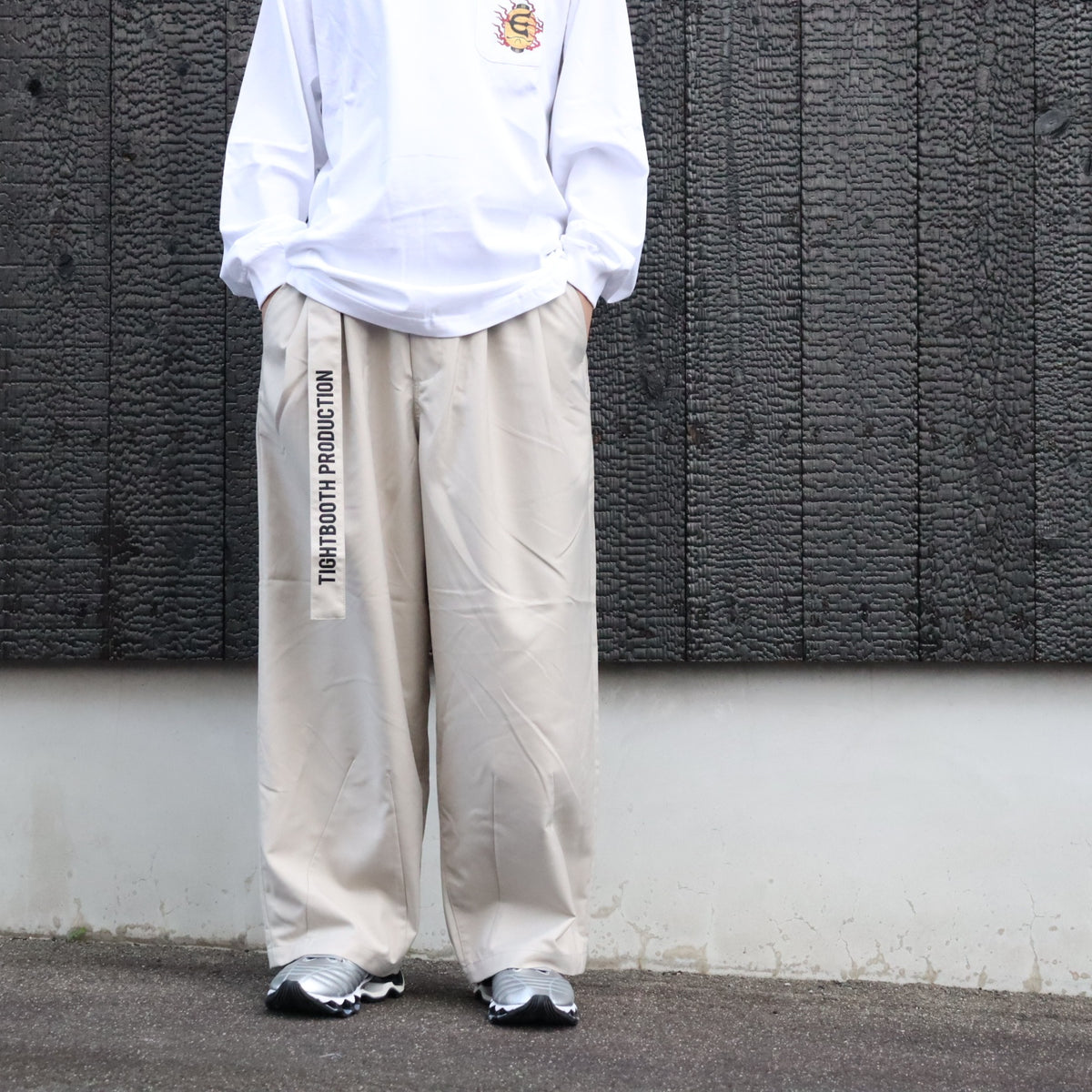 BAGGY SLACKS #Light Gray [FW26-B11]